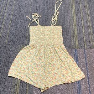 Forever 21 floral romper